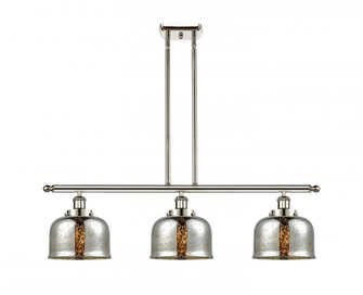 Bell - 3 Light - 36 inch - Polished Nickel - Stem Hung - Island Light (3442|916-3I-PN-G78-LED)