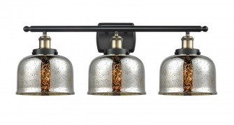 Bell - 3 Light - 28 inch - Black Antique Brass - Bath Vanity Light (3442|916-3W-BAB-G78-LED)