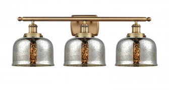 Bell - 3 Light - 28 inch - Brushed Brass - Bath Vanity Light (3442|916-3W-BB-G78-LED)