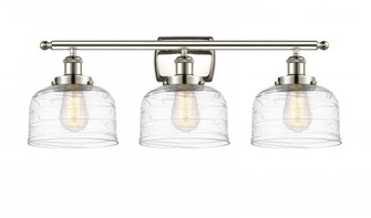 Bell - 3 Light - 28 inch - Polished Nickel - Bath Vanity Light (3442|916-3W-PN-G713)