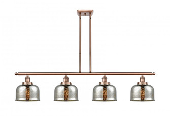 Bell - 4 Light - 48 inch - Antique Copper - Stem Hung - Island Light (3442|916-4I-AC-G78-LED)