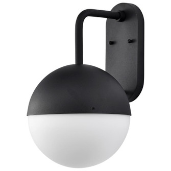 Atmosphere; 10W LED; Large Wall Lantern; Matte Black with White Opal Glass (81|62/1617)