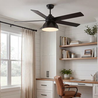 52'' LED Ceiling Fan in Matte Black (8483|M2014MBK)