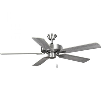 AirPro 52 in. Brushed Nickel 5-Blade AC Motor Transitional Ceiling Fan (149|P250080-009)