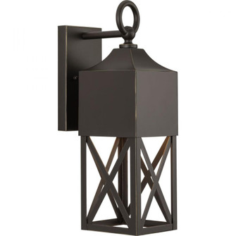 Birkdale Collection One-Light Modern Farmhouse Antique Bronze  Outdoor Wall Lantern (149|P560316-020)