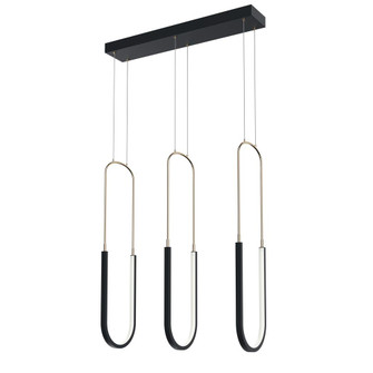 Linear Chandelier (10687|84315MBK)