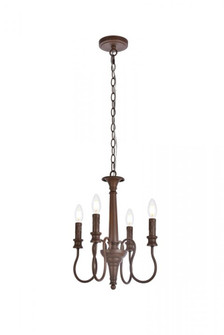 Flynx 4 lights pendant in weathered oak (758|LD7042D14WOK)