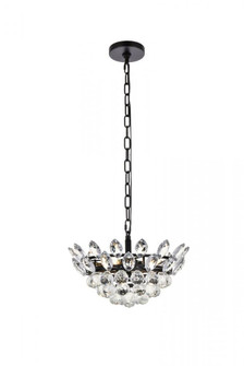 Emilia 14 inch pendant in black (758|1104D14BK)