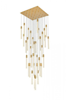 Weston 36 lights pendant in satin gold (758|2066G42SG)
