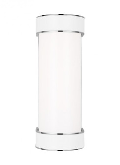 Monroe contemporary indoor dimmable small 1-light vanity in a polished nickel finish with clear glas (7725|KSW1051PNGW)