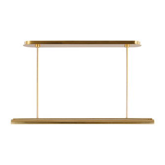 Carson One Light Linear Chandelier (7725|KC1091BBS)