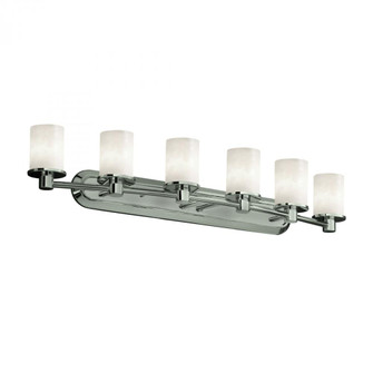 Rondo 6-Light Bath Bar (254|CLD-8516-10-NCKL)