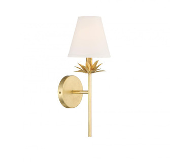 1-Light Wall Sconce in True Gold (8483|M90077TG)