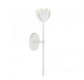 1-Light LED Wall Sconce in White (8483|M90081WH)