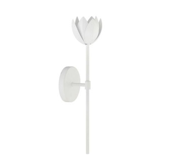 1-Light LED Wall Sconce in White (8483|M90081WH)