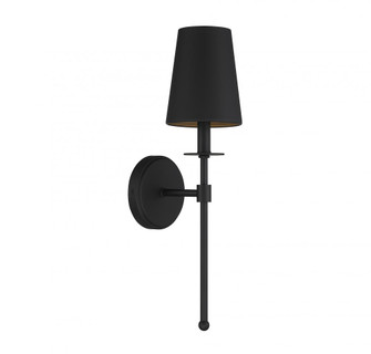 1-Light Wall Sconce in Matte Black (8483|M90084MBK)
