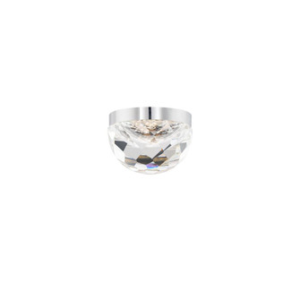 CASCADE 6IN CRYSTAL FLUSH MOUNT 3500K (3612|FM-41706-PN)