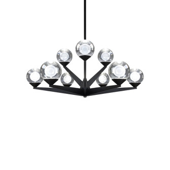 Double Bubble Chandelier Light (3612|PD-82027-BK)