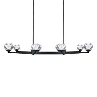 Double Bubble Chandelier Light (3612|PD-82044-BK)