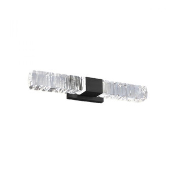JULIET 27IN CRYSTAL VANITY/SCONCE 3500K (3612|WS-58127-BK)