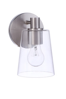 Emilio 1 Light Wall Sconce in Brushed Polished Nickel (20|12605BNK1)