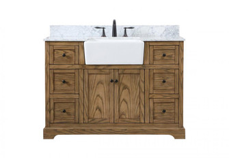 48 Inch Single Bathroom Vanity in Green with Backsplash (758|VF60248GN-BS)