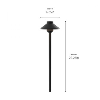 Stepped Dome LED Path (10687|15820BKT30)