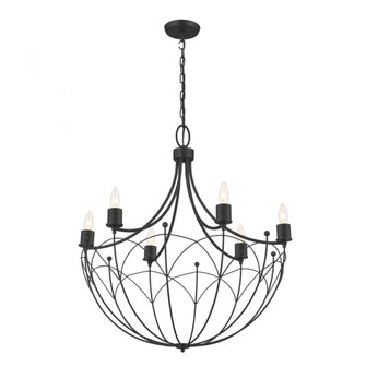 Chandelier 6Lt (10687|52462BKT)