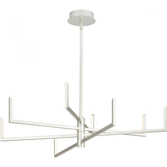 Pivot LED Collection Modern Burnished Nickel Chandelier with Downlight (149|P400261-186-30)