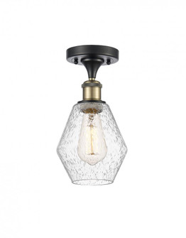 Cindyrella - 1 Light - 6 inch - Black Antique Brass - Semi-Flush Mount (3442|516-1C-BAB-G654-6-LED)