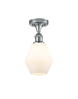 Cindyrella - 1 Light - 6 inch - Polished Chrome - Semi-Flush Mount (3442|516-1C-PC-G651-6)