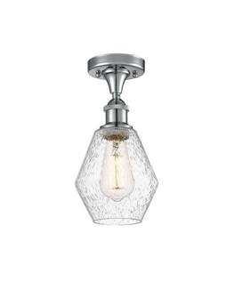 Cindyrella - 1 Light - 6 inch - Polished Chrome - Semi-Flush Mount (3442|516-1C-PC-G654-6)