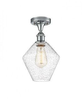 Cindyrella - 1 Light - 8 inch - Polished Chrome - Semi-Flush Mount (3442|516-1C-PC-G654-8-LED)