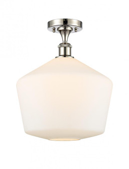 Cindyrella - 1 Light - 12 inch - Polished Nickel - Semi-Flush Mount (3442|516-1C-PN-G651-12)