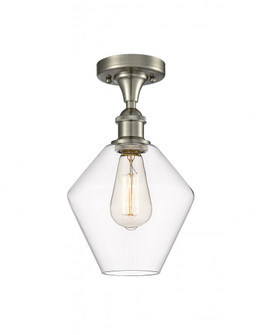 Cindyrella - 1 Light - 8 inch - Brushed Satin Nickel - Semi-Flush Mount (3442|516-1C-SN-G652-8)