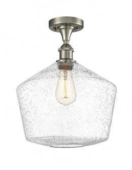 Cindyrella - 1 Light - 12 inch - Brushed Satin Nickel - Semi-Flush Mount (3442|516-1C-SN-G654-12-LED)