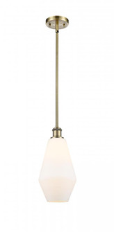 Cindyrella - 1 Light - 7 inch - Antique Brass - Mini Pendant (3442|516-1S-AB-G651-7-LED)