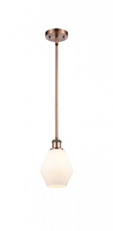 Cindyrella - 1 Light - 6 inch - Antique Copper - Mini Pendant (3442|516-1S-AC-G651-6-LED)