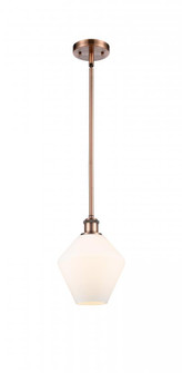 Cindyrella - 1 Light - 8 inch - Antique Copper - Mini Pendant (3442|516-1S-AC-G651-8-LED)