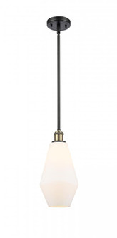 Cindyrella - 1 Light - 7 inch - Black Antique Brass - Mini Pendant (3442|516-1S-BAB-G651-7-LED)