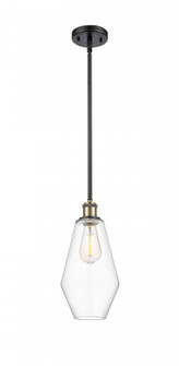 Cindyrella - 1 Light - 7 inch - Black Antique Brass - Mini Pendant (3442|516-1S-BAB-G652-7-LED)