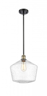 Cindyrella - 1 Light - 12 inch - Black Antique Brass - Mini Pendant (3442|516-1S-BAB-G654-12-LED)