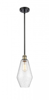 Cindyrella - 1 Light - 7 inch - Black Antique Brass - Mini Pendant (3442|516-1S-BAB-G654-7)