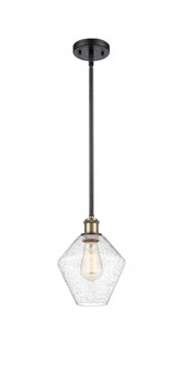 Cindyrella - 1 Light - 8 inch - Black Antique Brass - Mini Pendant (3442|516-1S-BAB-G654-8-LED)
