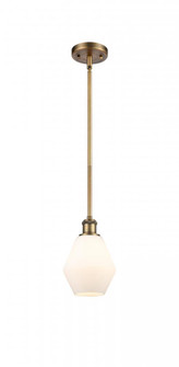 Cindyrella - 1 Light - 6 inch - Brushed Brass - Mini Pendant (3442|516-1S-BB-G651-6-LED)