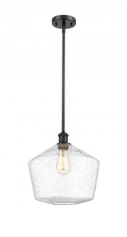 Cindyrella - 1 Light - 12 inch - Matte Black - Mini Pendant (3442|516-1S-BK-G654-12)