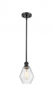 Cindyrella - 1 Light - 6 inch - Matte Black - Mini Pendant (3442|516-1S-BK-G654-6)