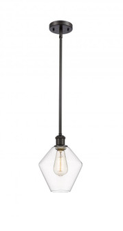Cindyrella - 1 Light - 8 inch - Oil Rubbed Bronze - Mini Pendant (3442|516-1S-OB-G652-8)