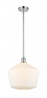 Cindyrella - 1 Light - 12 inch - Polished Chrome - Mini Pendant (3442|516-1S-PC-G651-12)