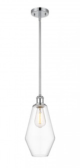 Cindyrella - 1 Light - 7 inch - Polished Chrome - Mini Pendant (3442|516-1S-PC-G652-7-LED)